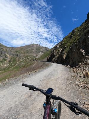 Descente VTT col du tourmalet