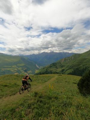 Descente VTT col du tourmalet