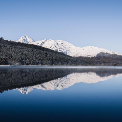 Lac de Payolle en hiver