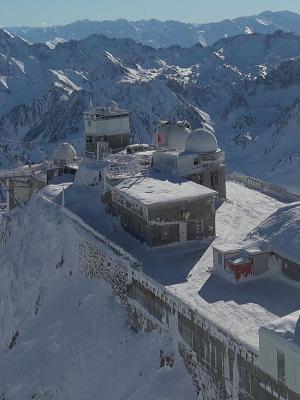 Pic du Midi vue du ciel